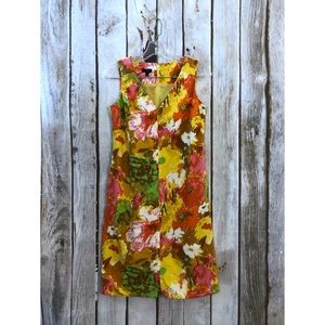 Talbots Petite Watercolor Sheath Dress